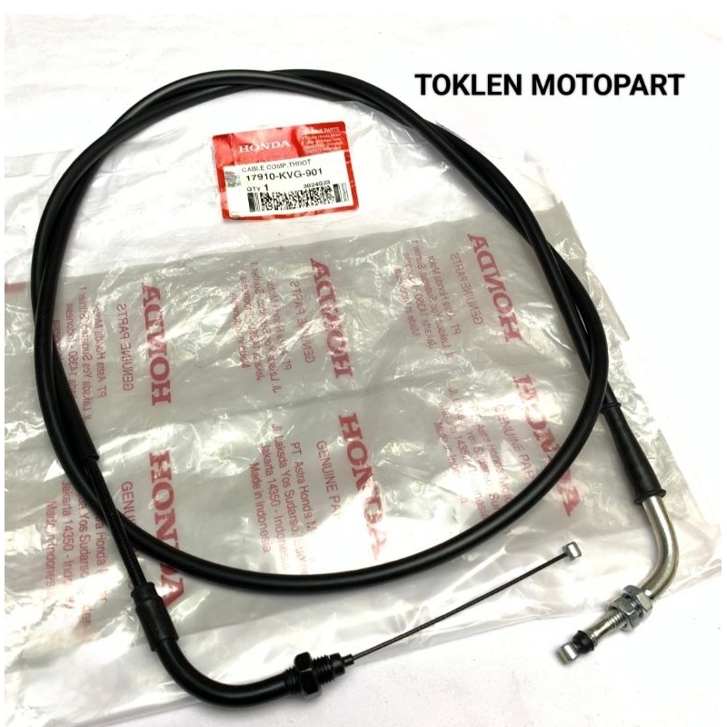 KABEL GAS (KVG) BEAT KARBU ORIGINAL HONDA AHM