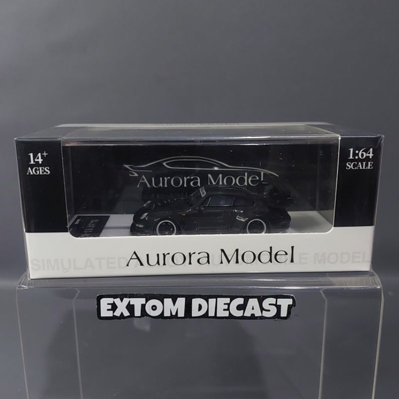 Aurora Model Porsche RWB 993 Black Full Carbon