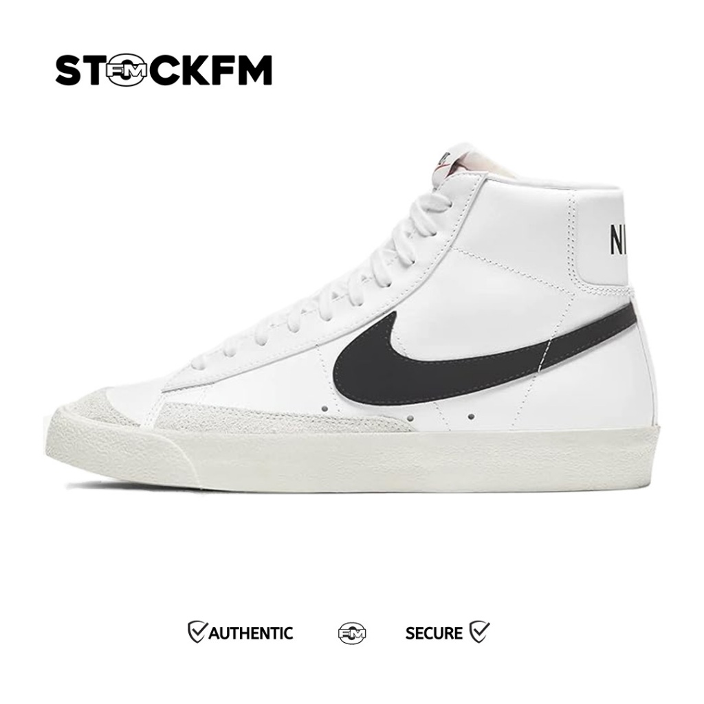 Nike Blazer Mid 77 Vintage White Black Original