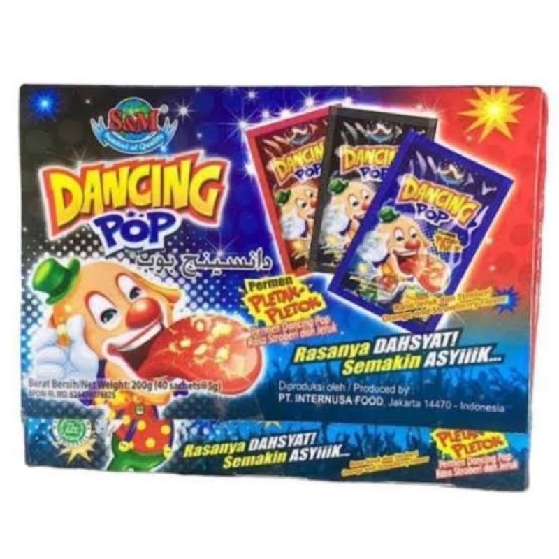 

dancing pop permen pletak pletok isi 40 pcs