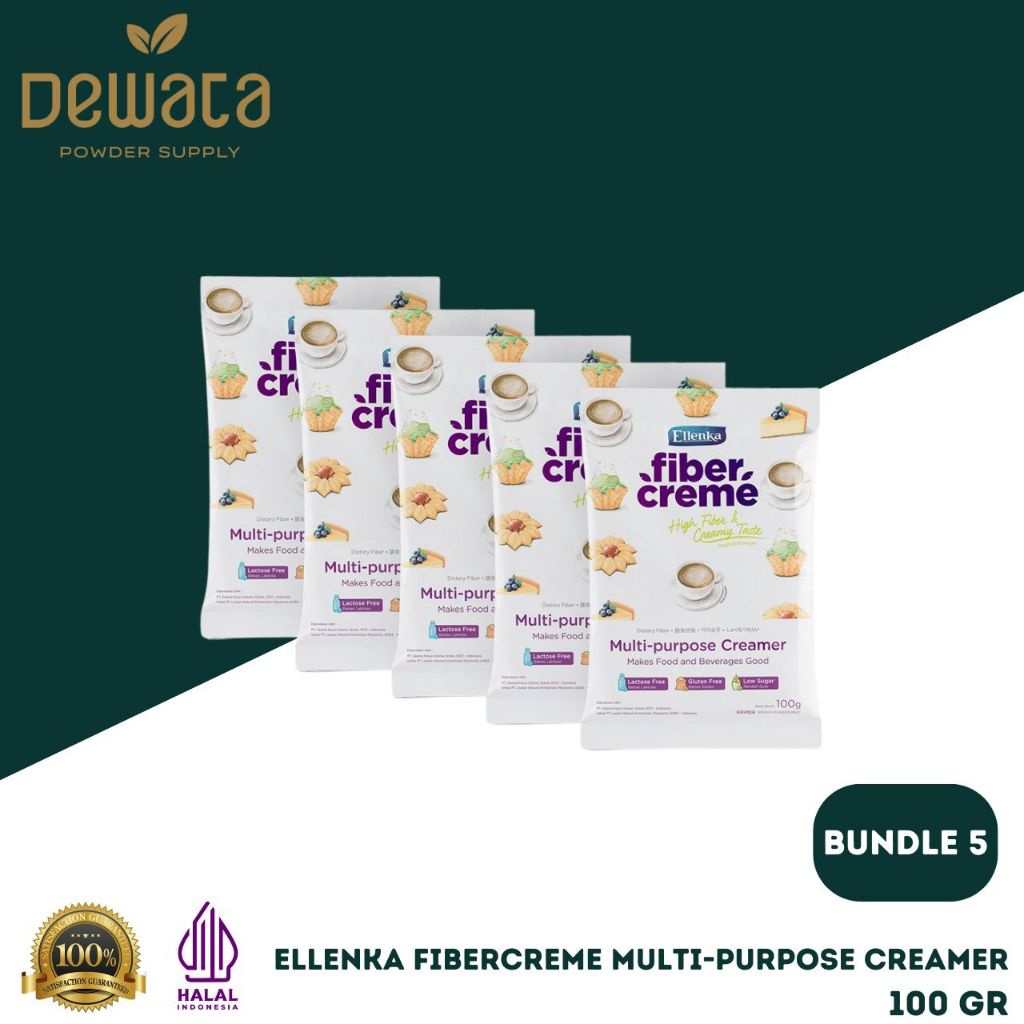 

Ellenka FiberCreme Multi-Purpose Creamer 100gr (5pcs)