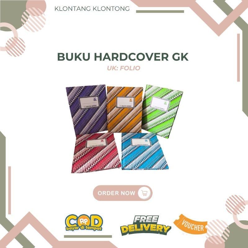 

Buku Hard Cover Gelatik Kembar Folio