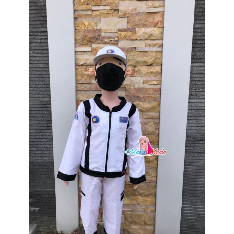 Baju Astronot Anak / Kostum Astronot / Setelan Baju Kostum Anak Astronot