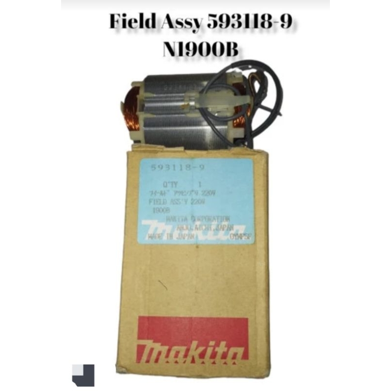 Makita Stator Field Rumah Armature Mesin Serut Makita N1900B N 1900 B N1923B N 1923 B Original