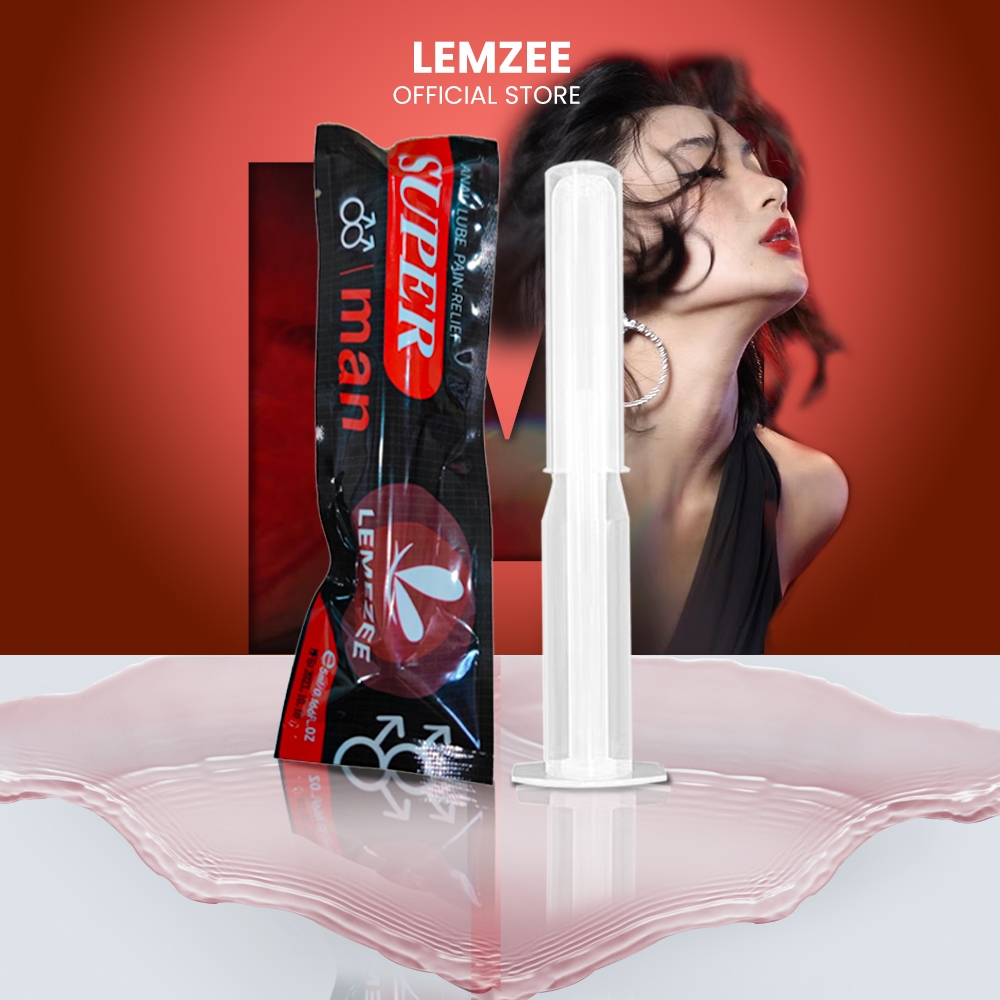 LEMEZEE Suntikan Gel Pelumas Yang Cocok Untuk Anus Vagina Dapat Menghilangkan Rasa Sakit Segera Terp