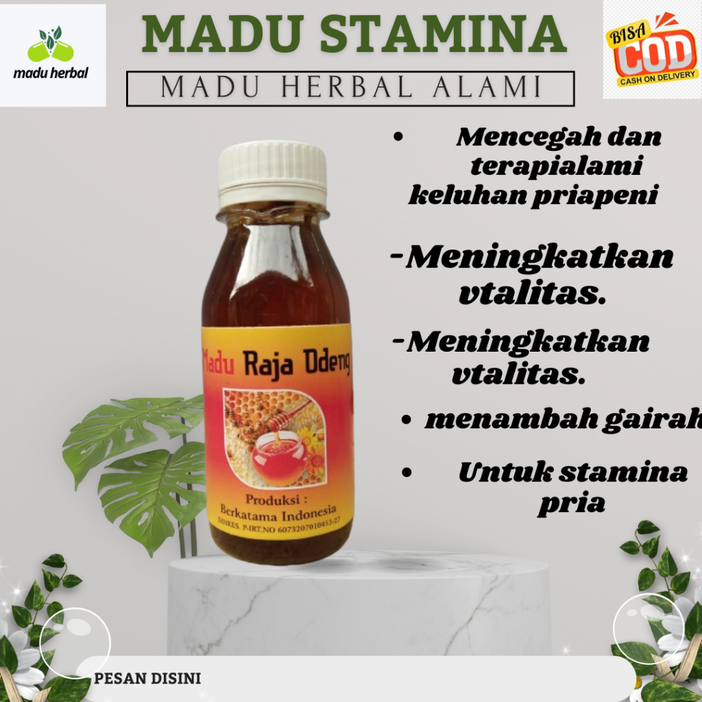 

Madu Raja Odeng Obat Herbal Madu Kesehatan Madu Alami