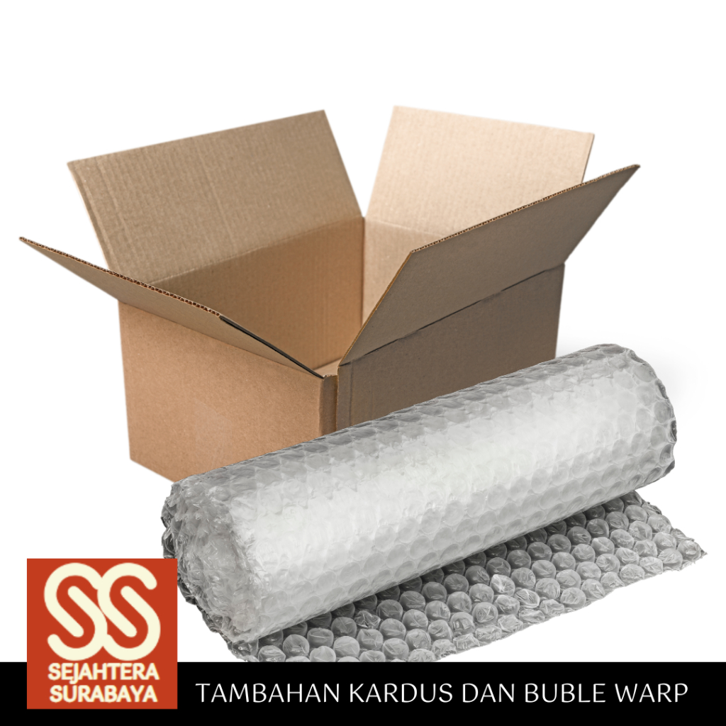 

TAMBAHAN PACKING || KARDUS DAN BUBBLE WARP