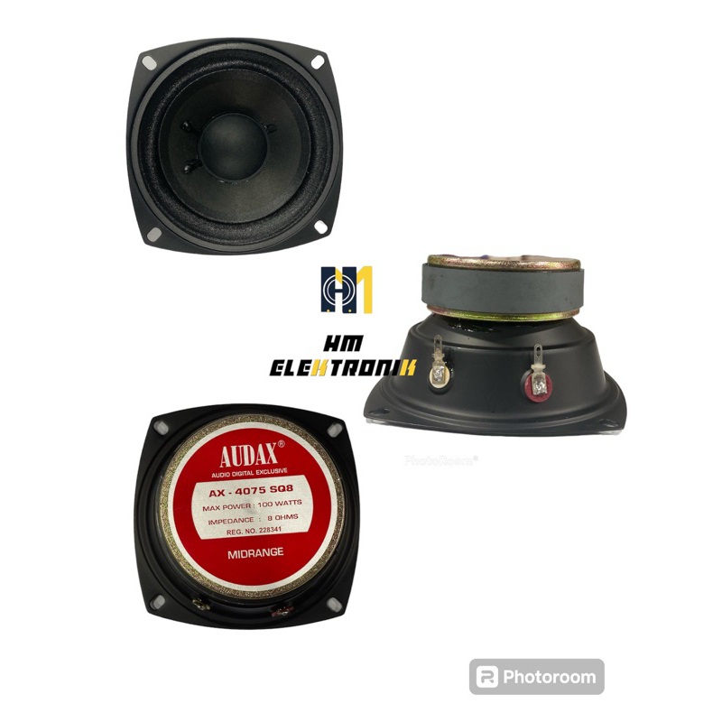 Speaker Audax AX 4075 SQ8 4inch Mid Range