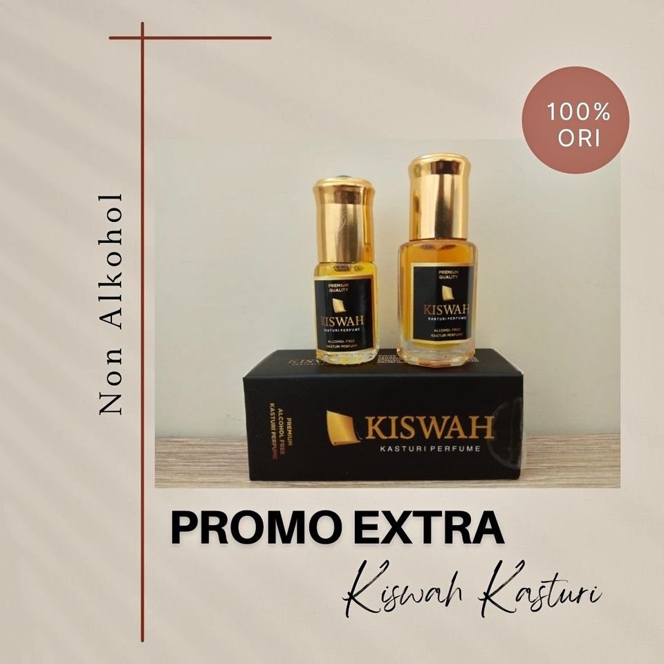 KASTURI KISWAH-parfum Arab kiswah kasturi beli 1 dapat 4/parfum original