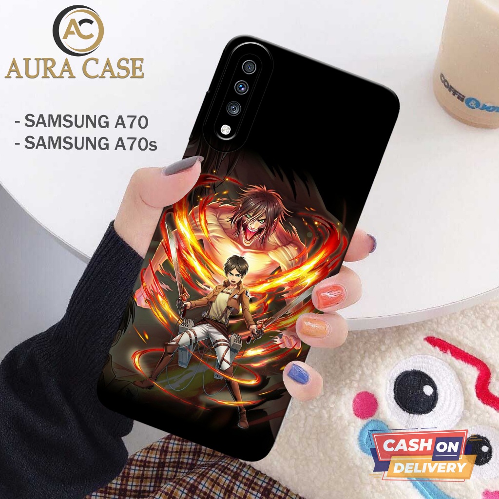 AURA CASE - Softcase SAMSUNG A70 & A70S - ANIME Case - Case SAMSUNG A70 & A70S - Casing Hp SAMSUNG A