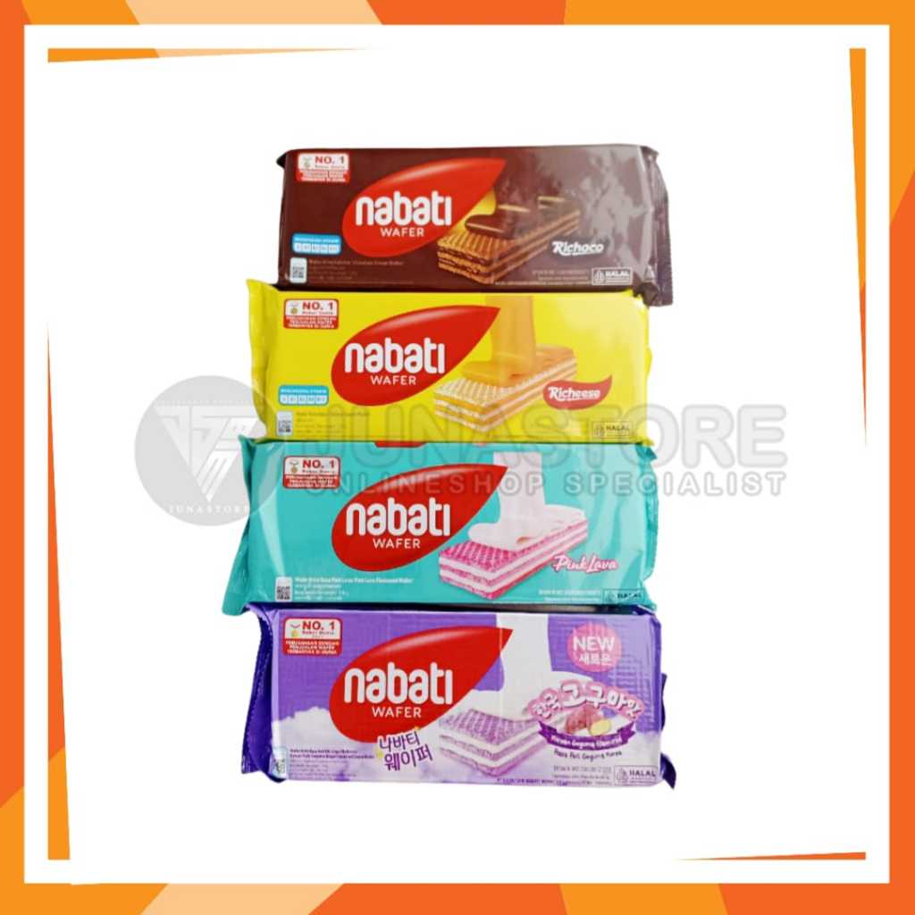 

Nabati Wafer Premium Pack - Netto 110 gr (Per 1 Pcs)