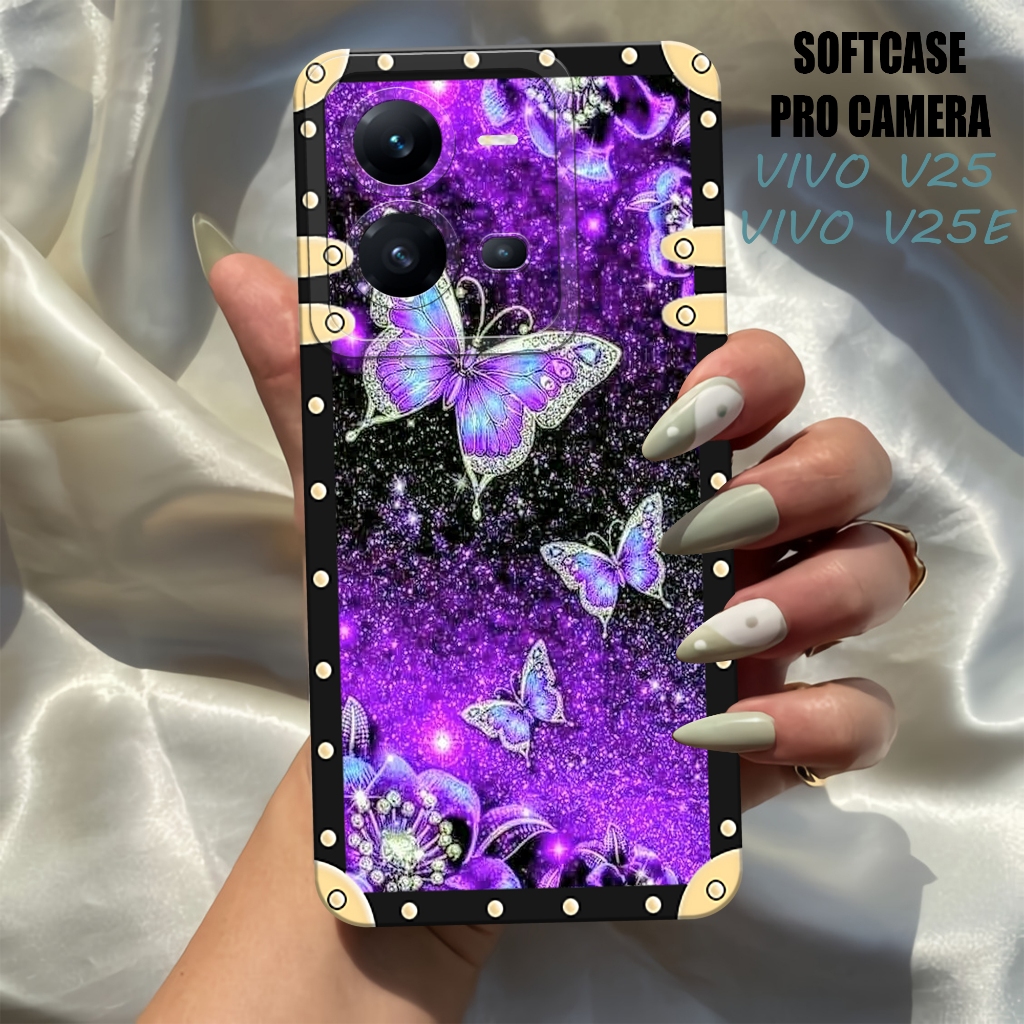 Case VIVO  V25-V25E - VIVO  V25-V25E Terbaru - Softcase  VIVO V25-V25E   - Softcase Pro Camera - Cas