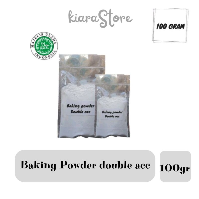 

Baking powder double acting 100gr