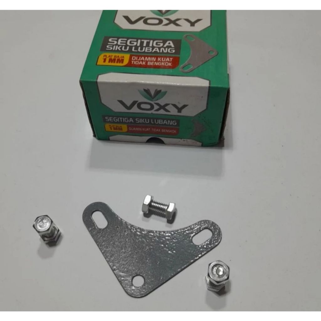 Plat Siku Lubang + Baut Siku Lubang / Plat Lobang + Baut Tebal Plat 1m