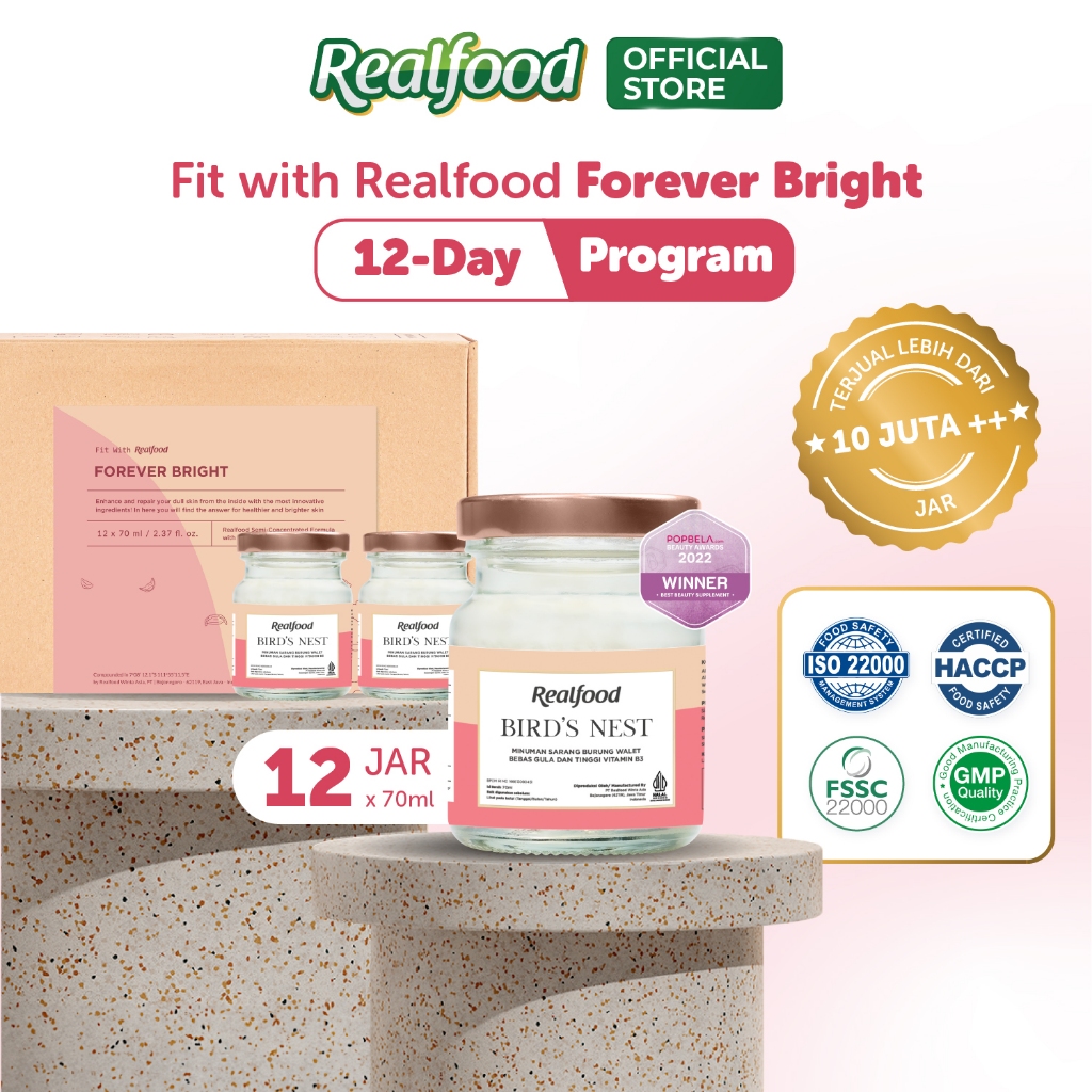 

Realfood Forever Bright Sarang Burung Walet