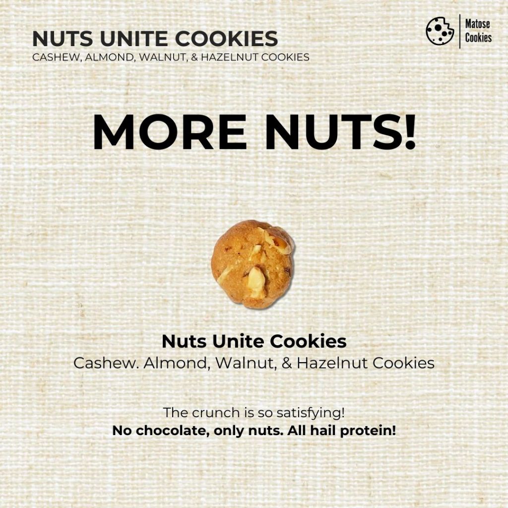 

Matose Nuts Unite Cookies - Mix Nuts Buttery Cookeies