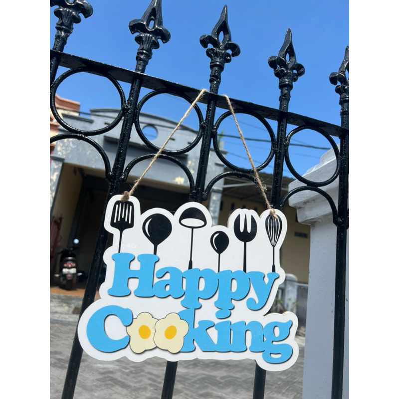 Rubby - Walldeco Happy Cooking / Hiasan dinding dapur / kitchen
