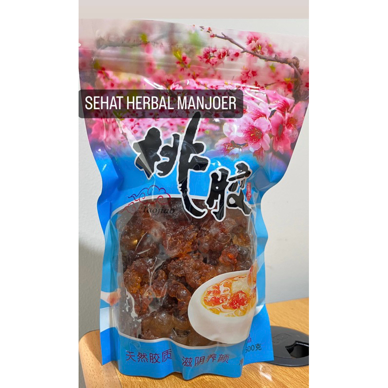 

Terlaris Peach Gum Original Tao Jiao Ori Impor Asli 100gr - 250gr