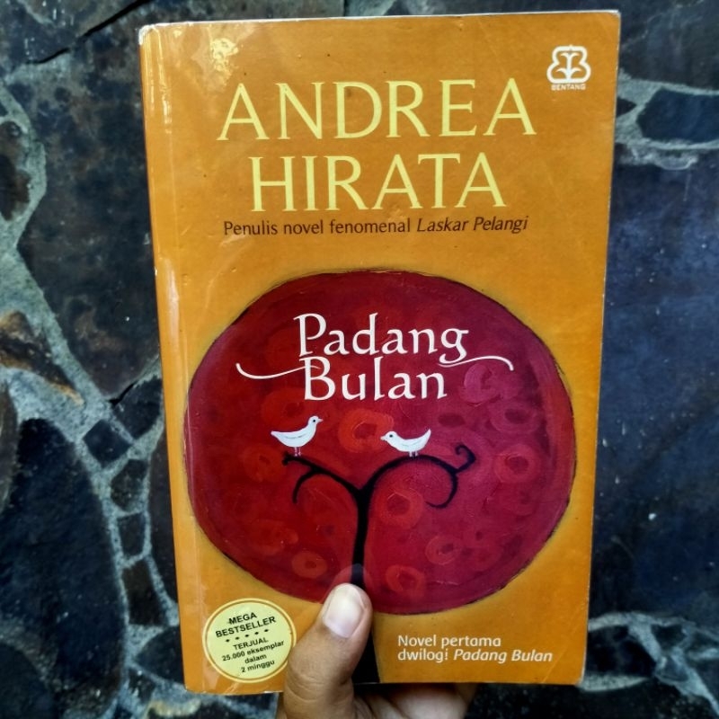 [PRELOVED] Padang Bulan & Cinta di dalam Gelas - Andrea Hirata