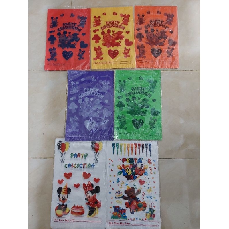 

Plastik Snack Putih / Plastik Snack Warna Corak Mickey Mouse | Plastik Ulang tahun