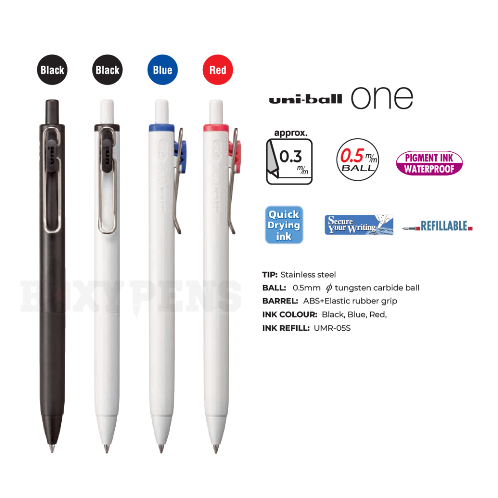 

Uniball One Gel Pen - 0.5 mm