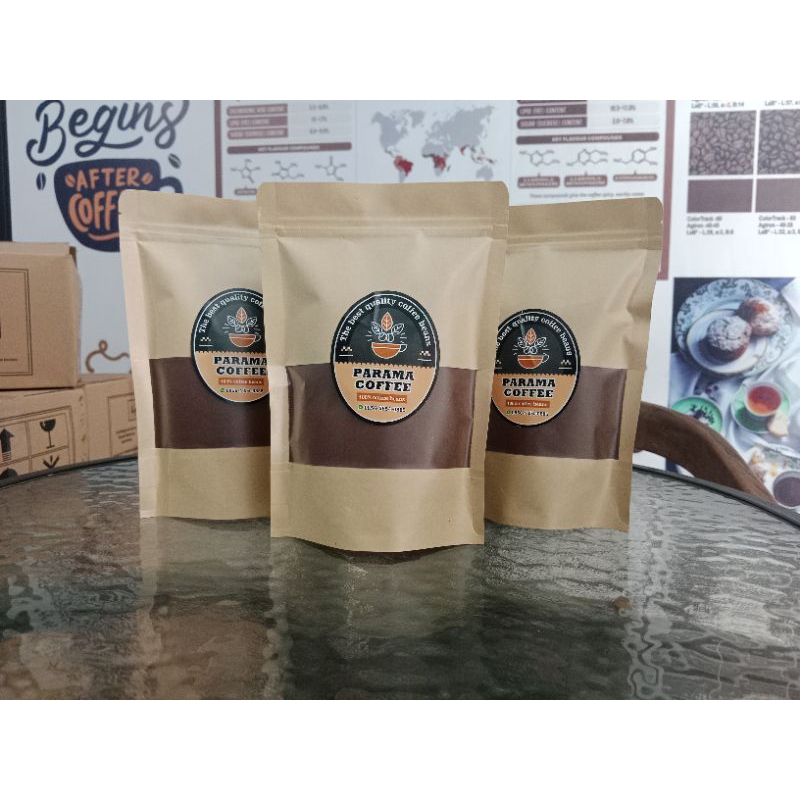 

Kopi Bubuk Robusta Dampit 200gr 100% Murni