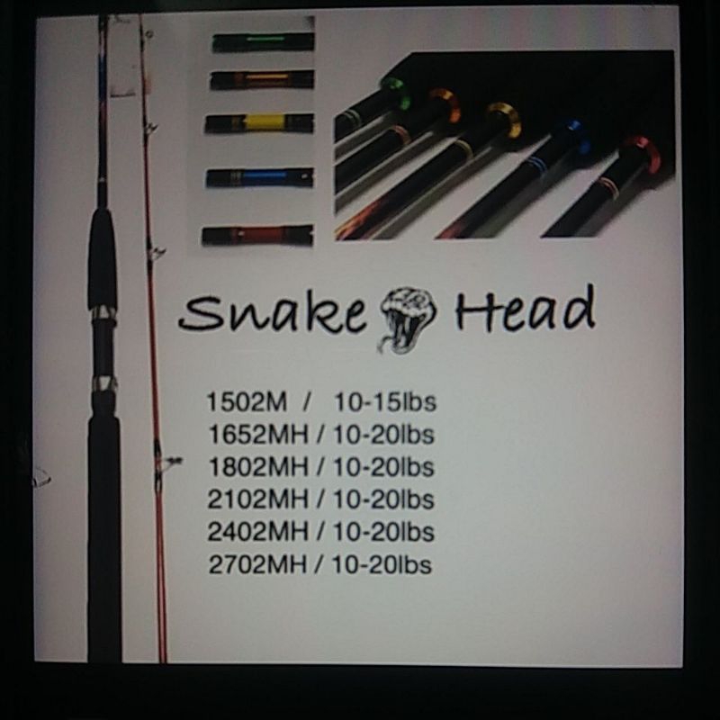 Bless Snake Head Joran Pancing2702MH