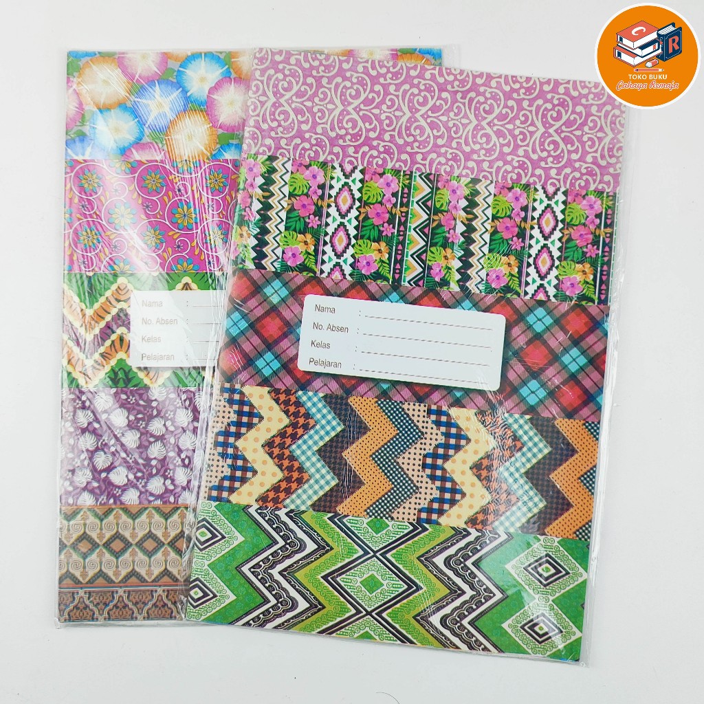 

Sampul Buku Motif Batik Coklat Ukuran Boxy 25Lembar Sampul Buku Tulis Sekolah