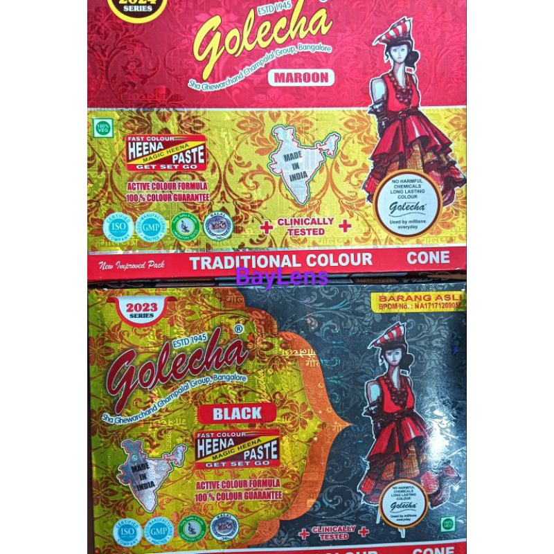 Henna Tangan Golecha All Color / Henna Golecha / Henna Art / Golecha Henna