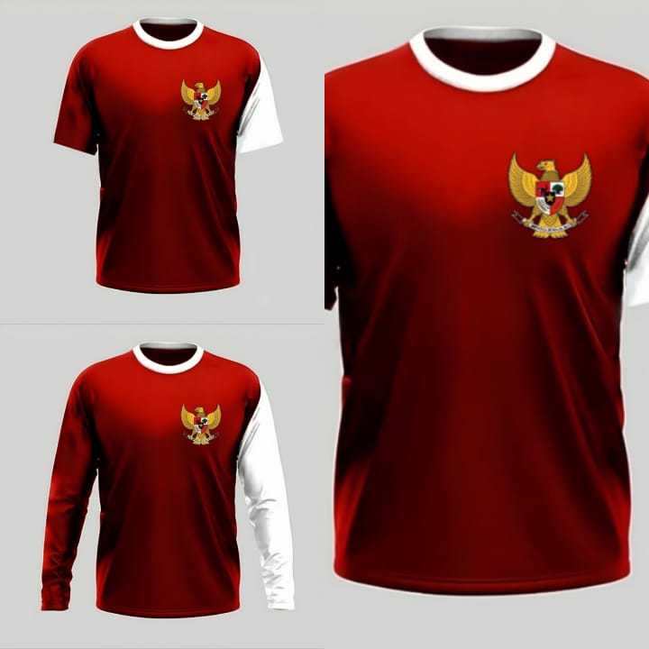 JAKARTA SHOP-BAJU KAOS AGUSTUSAN 2024 MOTIF GARUDA TERKEREN