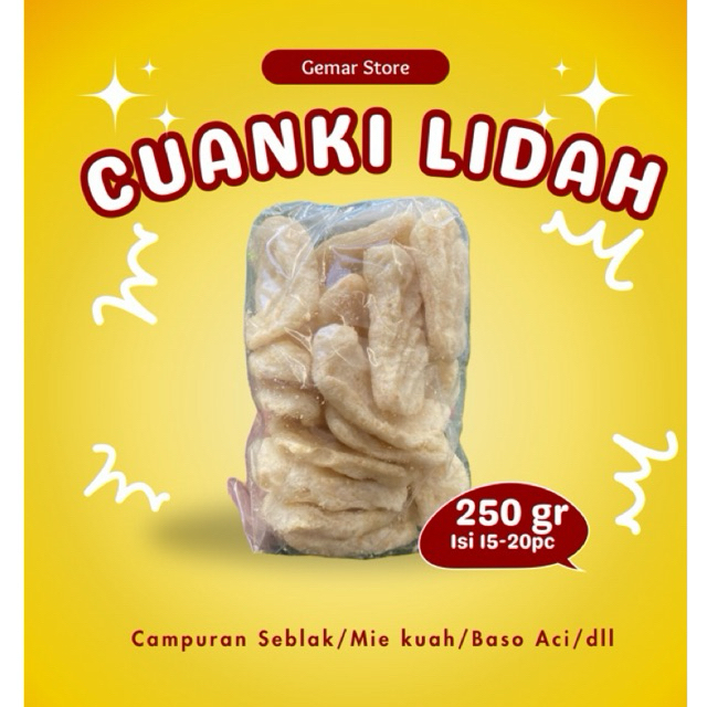 

Cuanki Lidah Garut||Cuanki Lidah Gurih||Bahan Seblak Boci