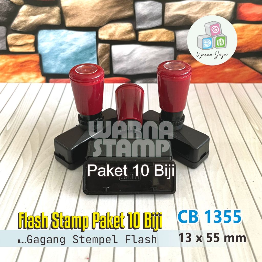

Gagang Stempel Flash 1355 mm Paket 10 Biji / STEMPEL FLASH HANYA GAGANG SAJA
