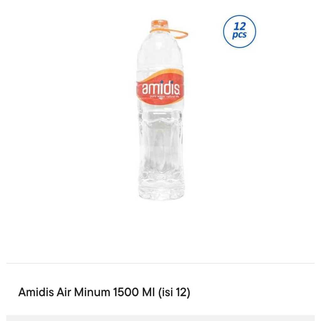 

AMIDIS 1500 ML ISI 12 BOTOL