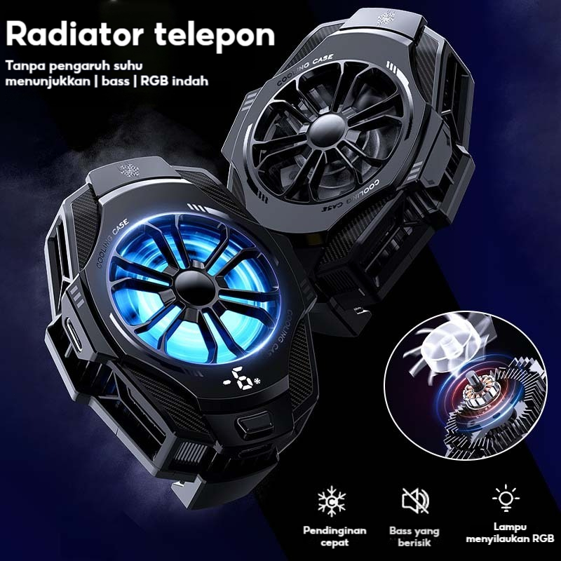 Gaming Kipas Fan C10 pendingin Hp mobile phone Funcooler RGB Cooler