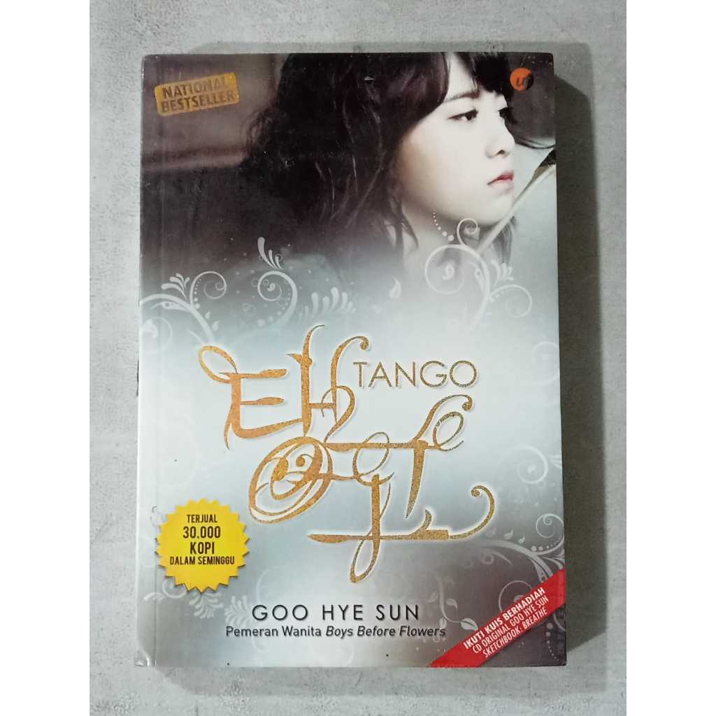 BUKU NOVEL KOREA TANGO GOO HYE SUN PEMERAN WANITA BOYS BEFORE FLOWERS NATIONAL BESTSELLER