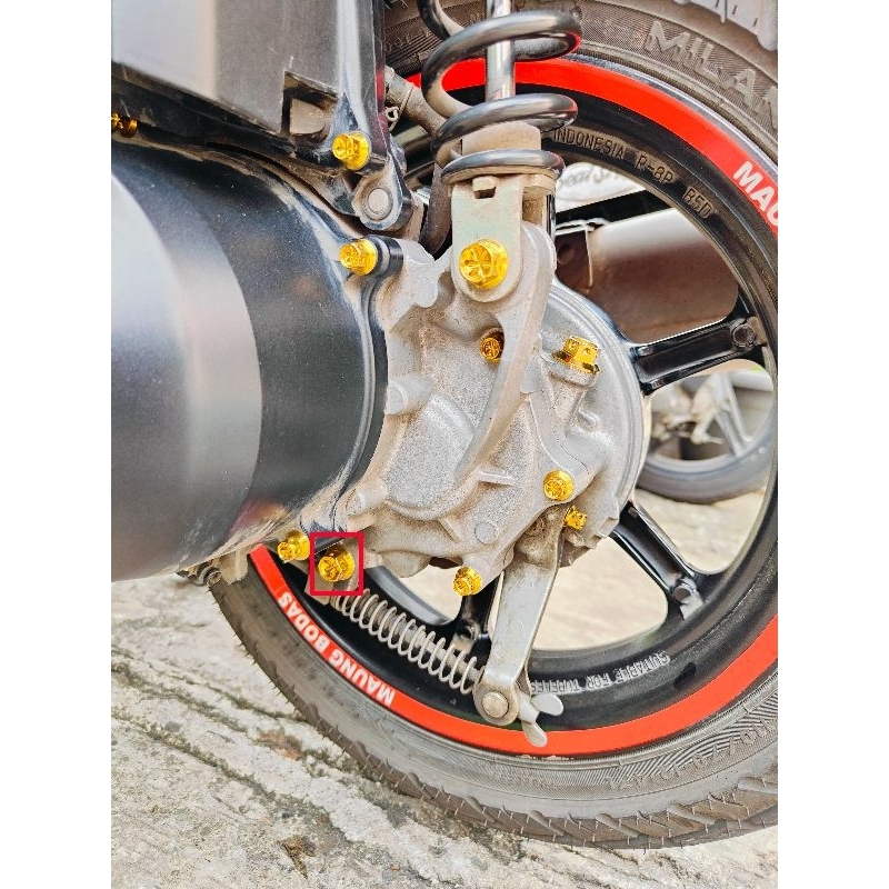 BAUT PROBOLT PEMBUANGAN OLI YAMAHA GEAR, FILANO , FAZZIO