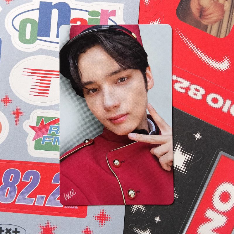 TXT PHOTOCARD HUENINGKAI FC RENEWAL JP QUESTIONNAIRE LIM-1000