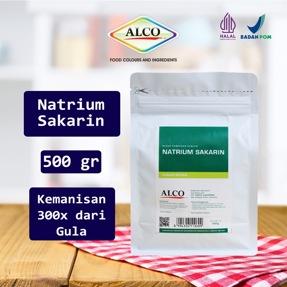 

Natirum Sakarin Sari Manis Pemanis ALCO 500 gr
