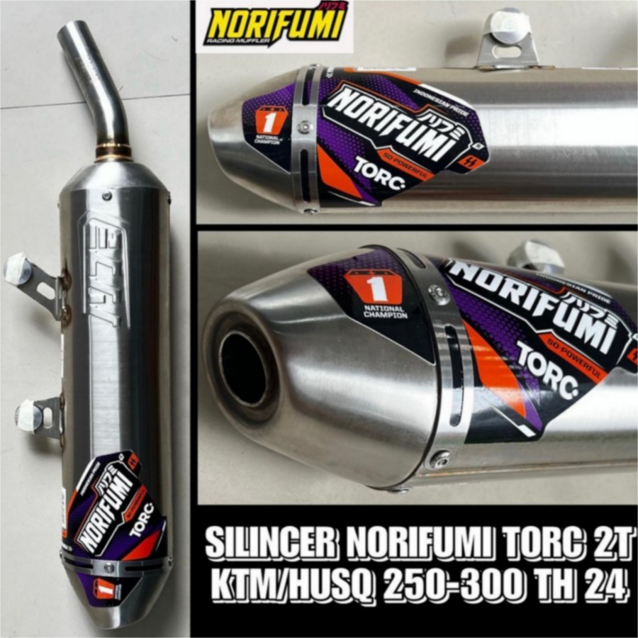 KNALPOT NORIFUMI TORC KTM/HUSQ/GASGAS 2T 250-300 2024
