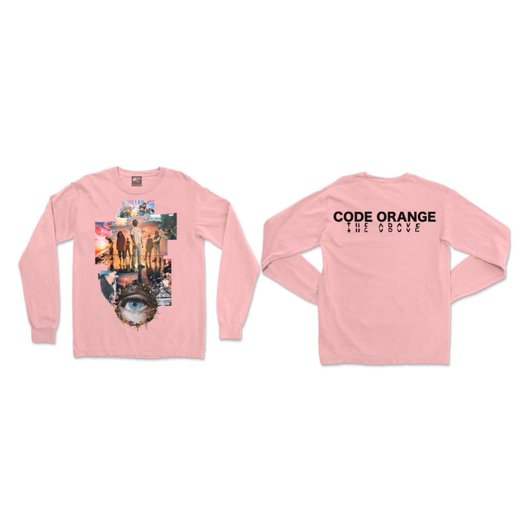 CODE ORANGE PINK COLLAGE T SHIRT