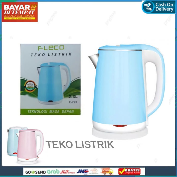TEKO LISTRIK ELEKTRIK FLECO F-723 dan F-725 2.3L