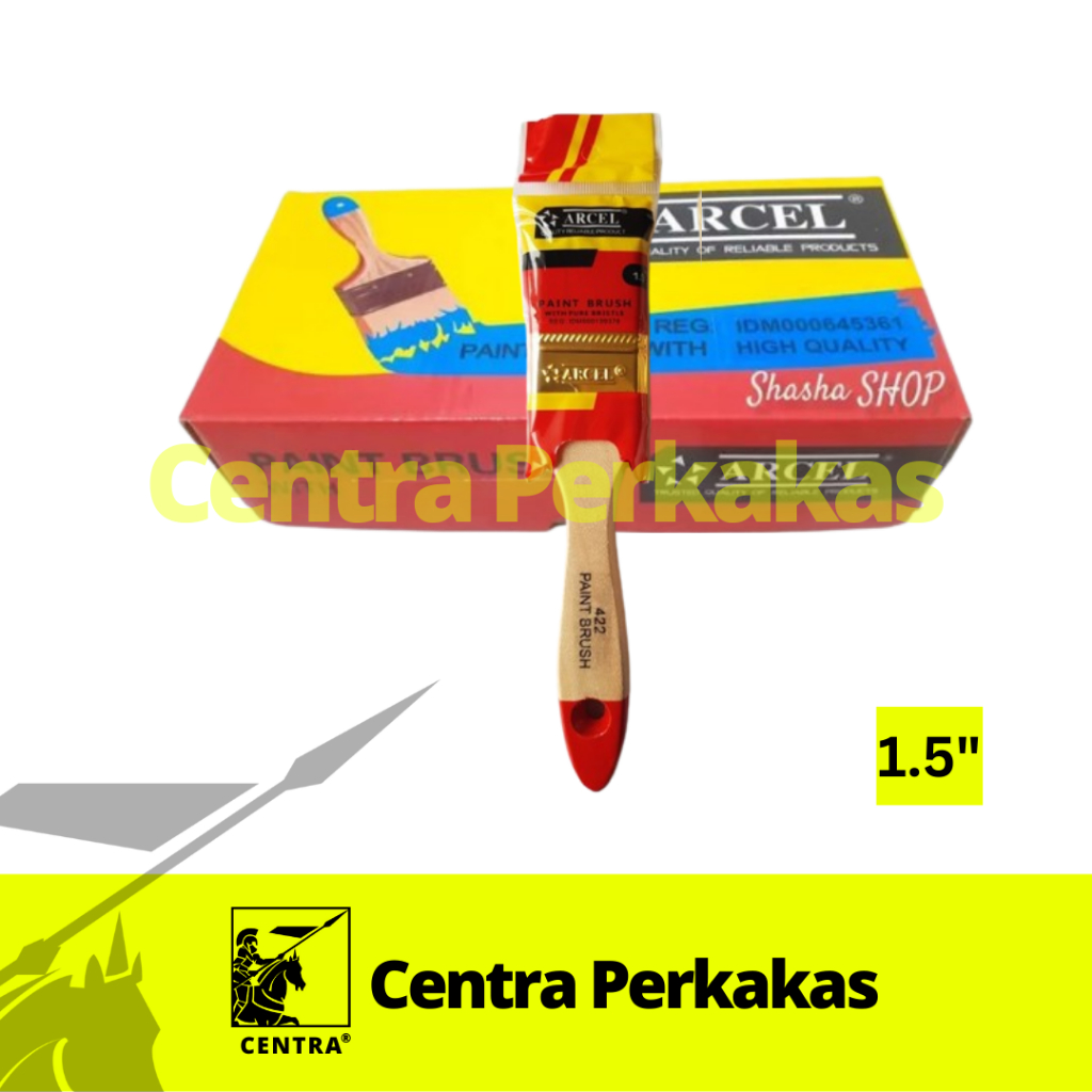 

Kuas Putih Kuas Arcel Ukuran 1.5" Type 422