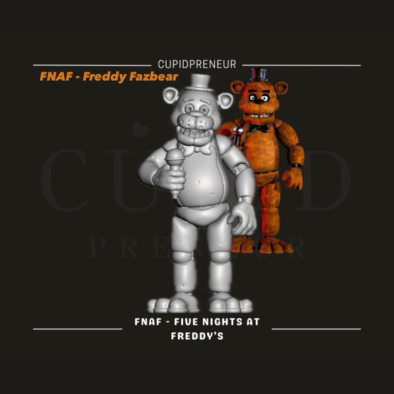 3D Coloring Five Nights at Freddy’s | FNAF - (Freddy Fazbear)