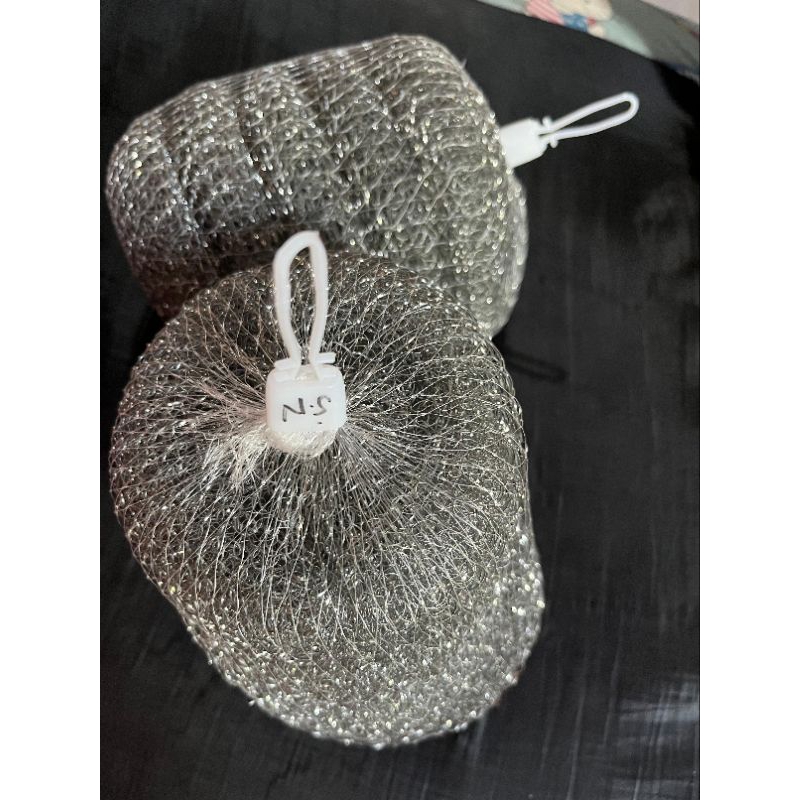 Scourer/ sabut donut / kawat cuci piring besi isi 5 pcs