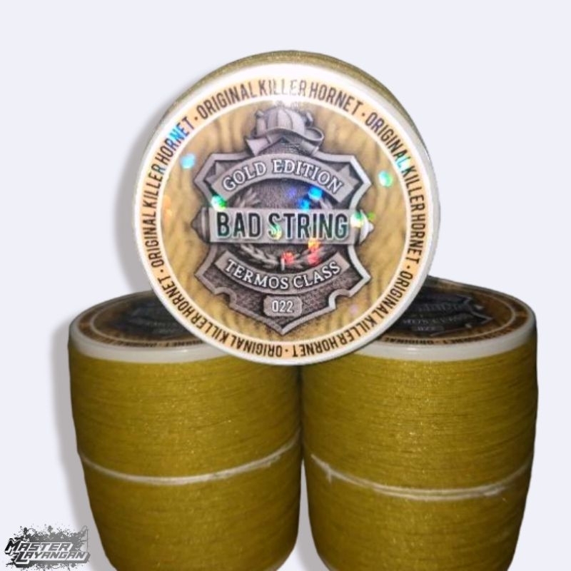 MATOT SPESIAL TURNAMEN - MATOT BADSTRING GOLD-Gelasan MATOT Killer Hornet Original Bad String TERMOS