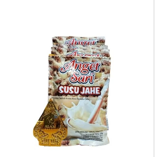 

ANGET SARI Susu Jahe 25gr, 1 renceng 10 pcs