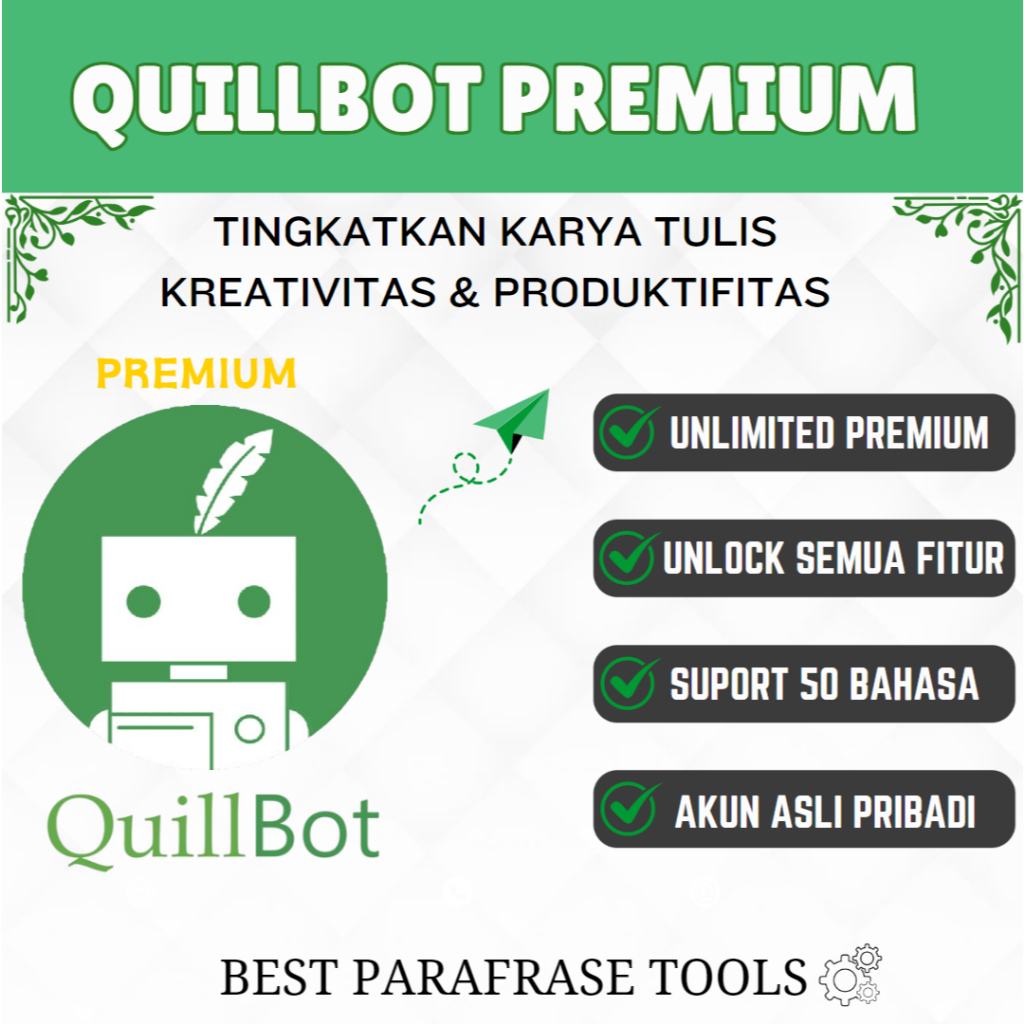 QUILLBOT PREMIUM Untuk Parafrase