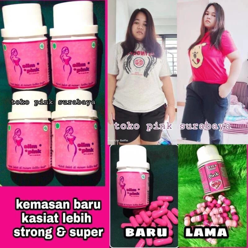 detox slim pelangsing pink
