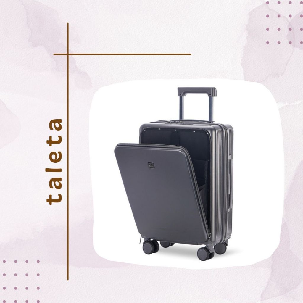 [ Taleta ] Koper Laptop Roaming Resleting 20-24 inch K009