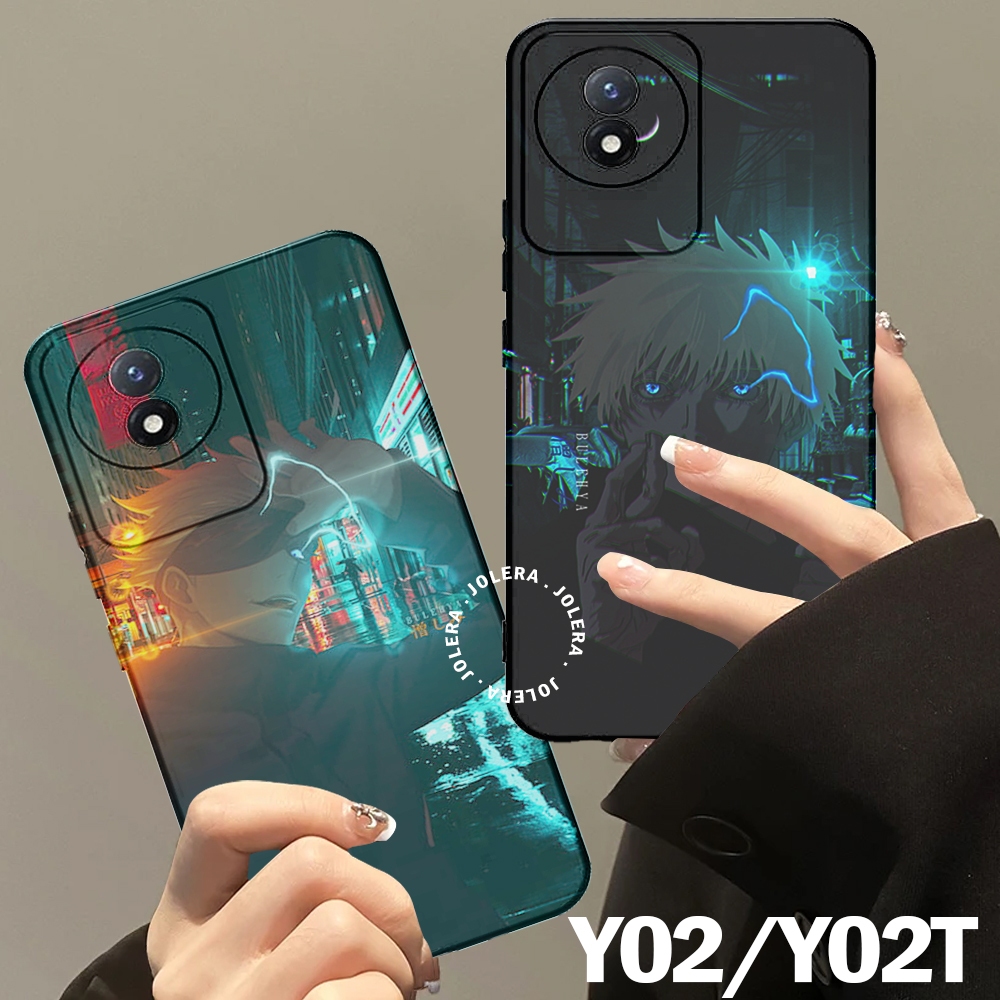 JOLERA CASE UNTUK VIVO Y02/Y02T TERBARU SOFTCASE HANDPHONE TERBARU  FASHION ANIME96